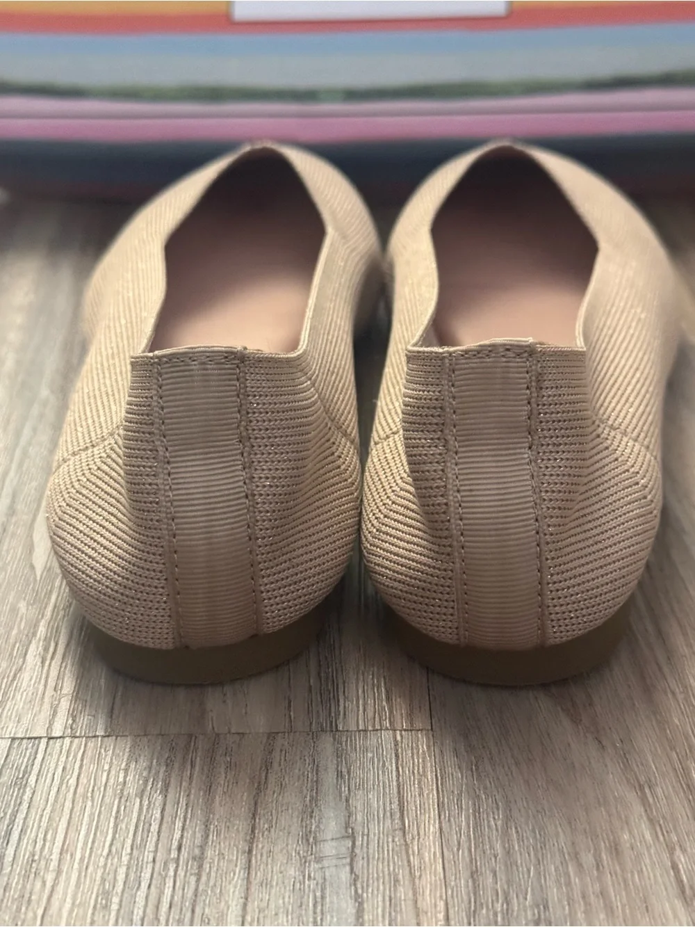 MIA kids rose Knit Slip-On Flats